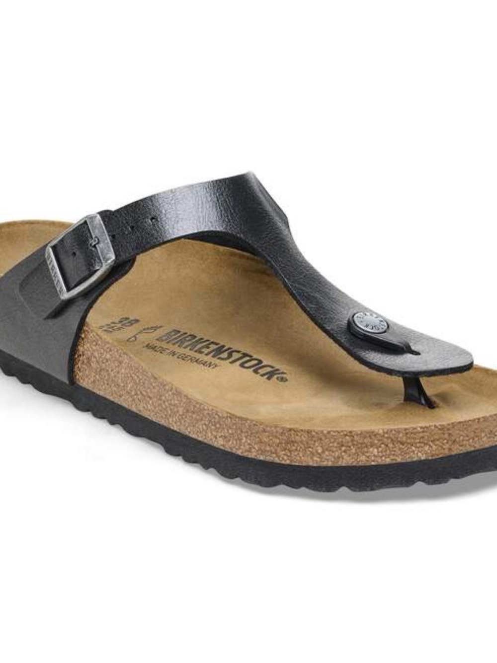 Birkenstock Gizeh Black T-Strap Sandals